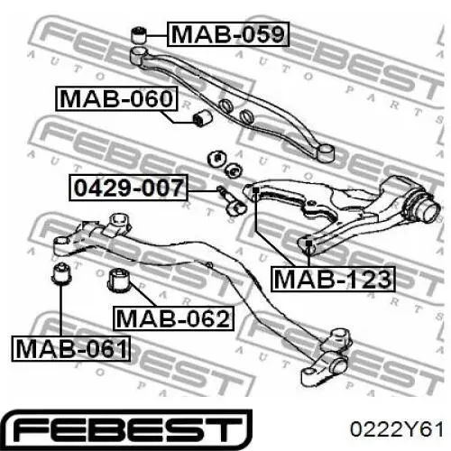  0222Y61 Febest
