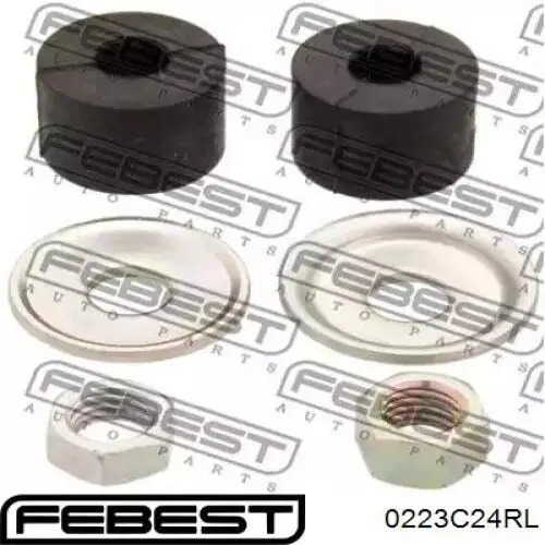 Левая стойка заднего стабилизатора 0223C24RL Febest