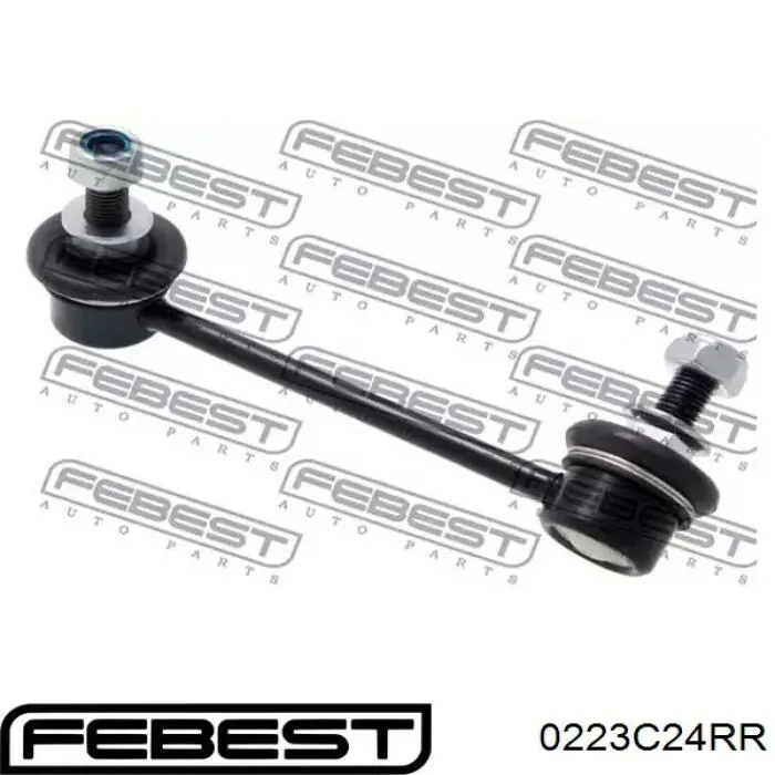 Стойка заднего стабилизатора правая 0223C24RR Febest