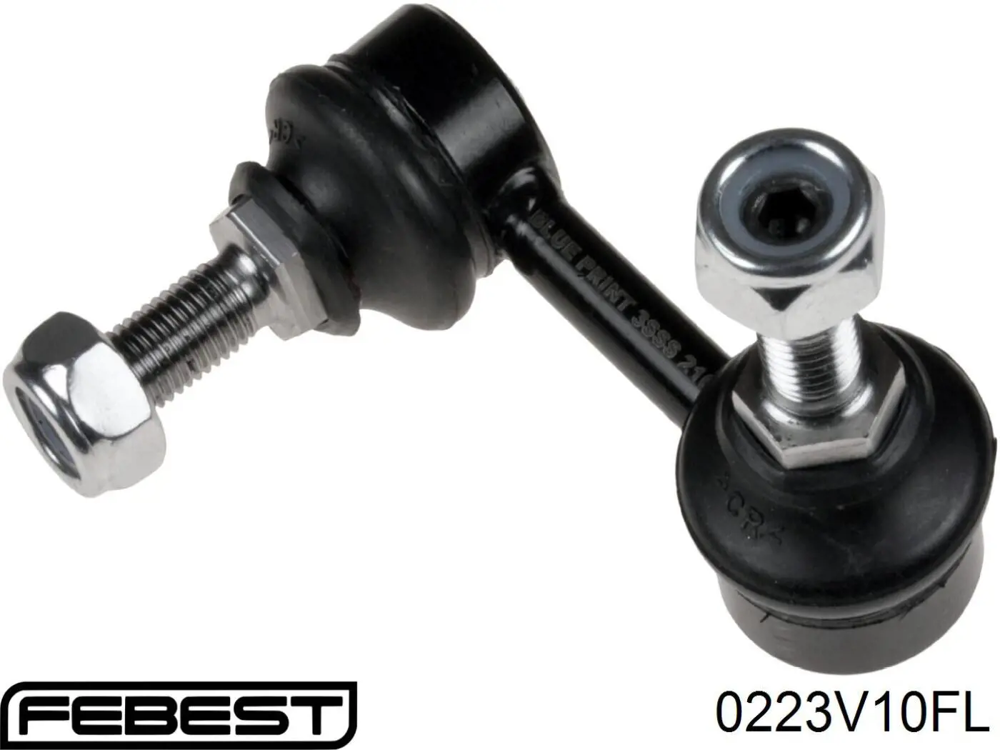 Стойка переднего стабилизатора левая 0223V10FL Febest