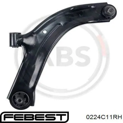 Купить 0224C11RH Febest Нижний правый рычаг передней подвески