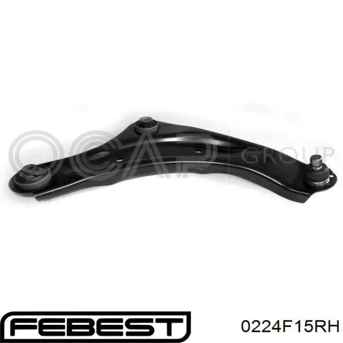 Купить 0224F15RH Febest Нижний правый рычаг передней подвески