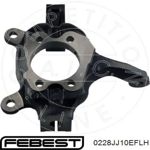 Купить 0228JJ10EFLH Febest Цапфа поворотная левая