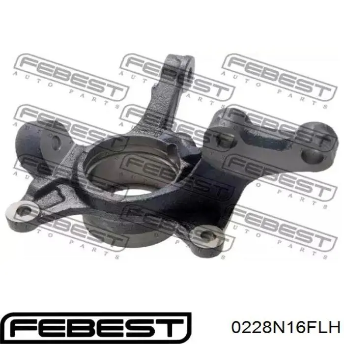 Цапфа передняя левая 0228N16FLH Febest