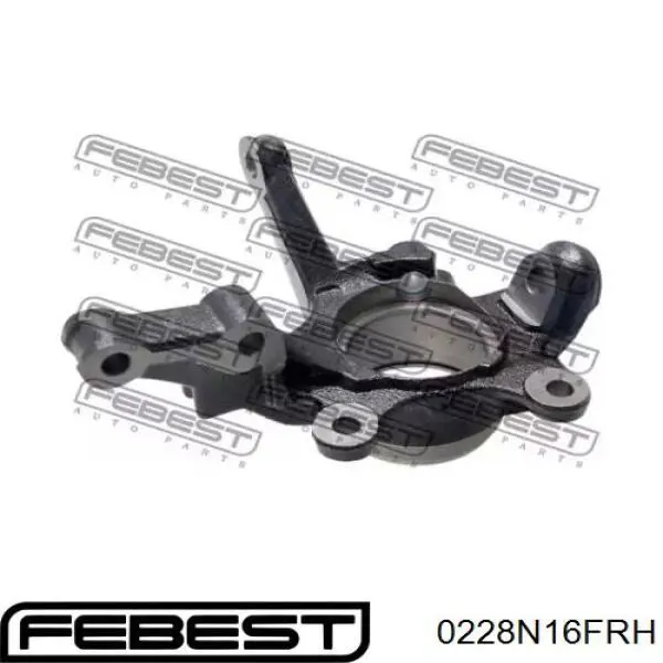 Кулак поворотный передний правый Febest 0228N16FRH