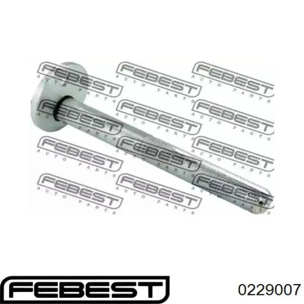 0229-007 Febest parafuso de fixação do braço oscilante inferior traseiro