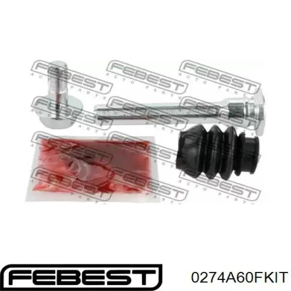 Ремкомплект переднего суппорта 0274A60FKIT Febest