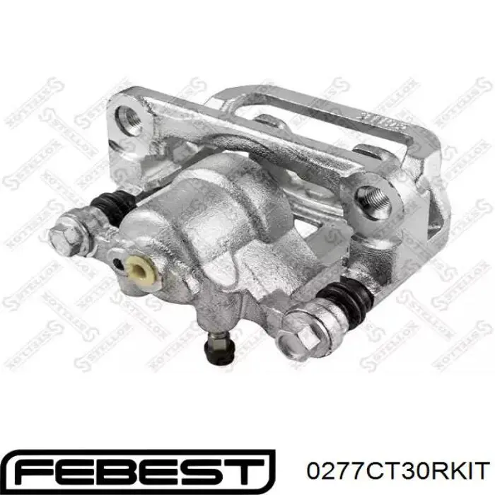 Купить 0277CT30RKIT Febest Скоба заднего суппорта
