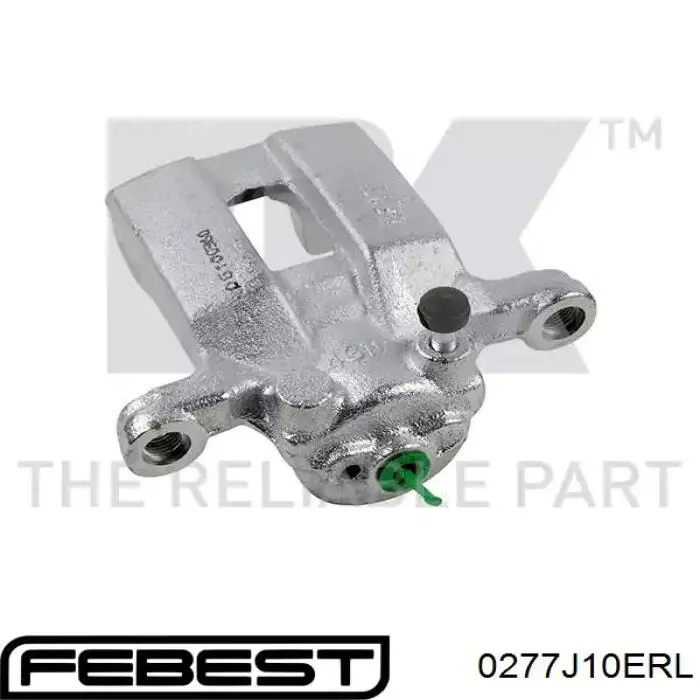 Суппорт тормозной левый задний Febest 0277J10ERL