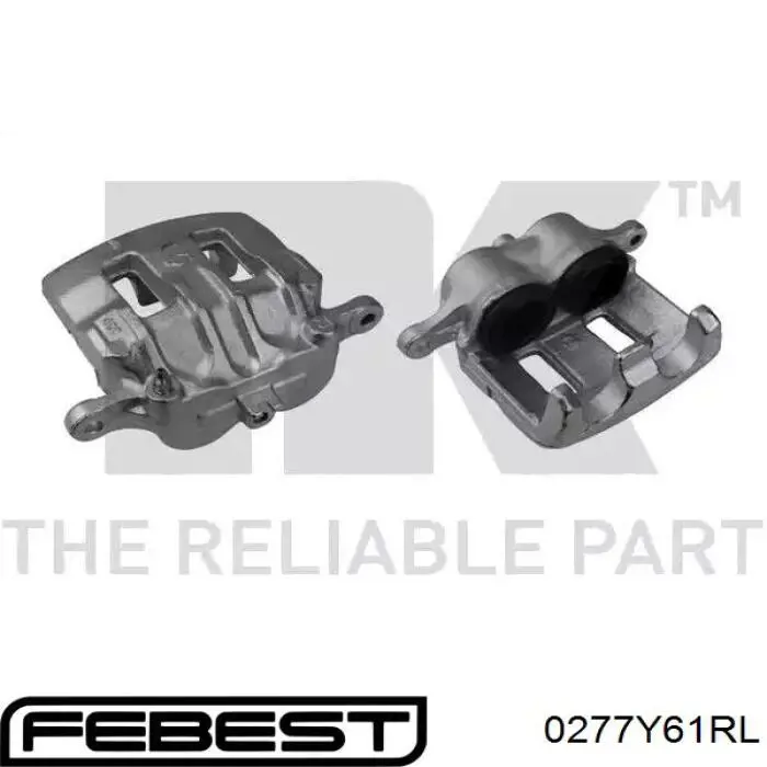 Купить 0277Y61RL Febest Суппорт задний левый