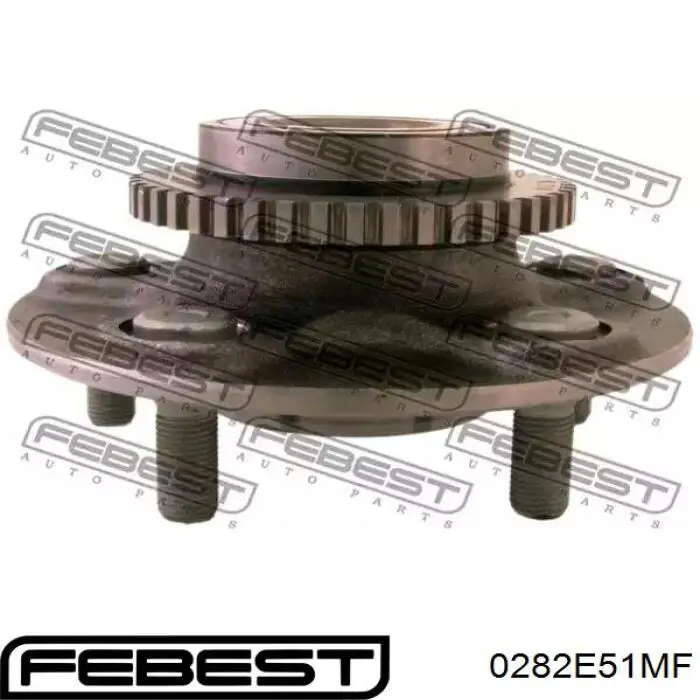 Купить 0282E51MF Febest Подшипник передней ступицы
