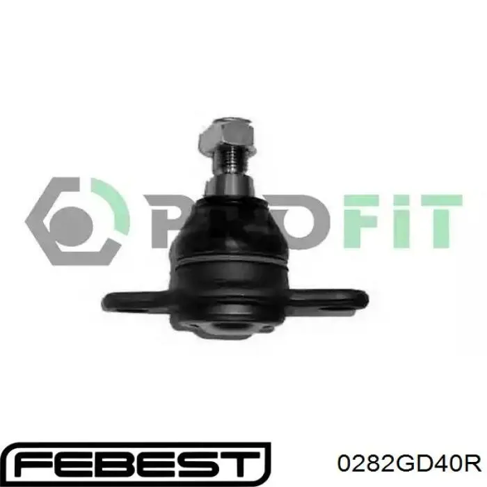 Купить 0282GD40R Febest Подшипник полуоси заднего моста внутренний