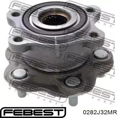 Купить 0282J32MR Febest Задняя шпиндель