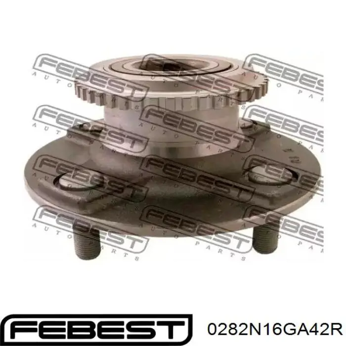Купить 0282N16GA42R Febest Задняя шпиндель