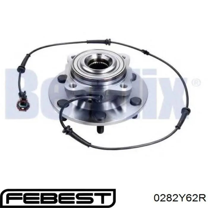 Задняя ступица 0282Y62R Febest