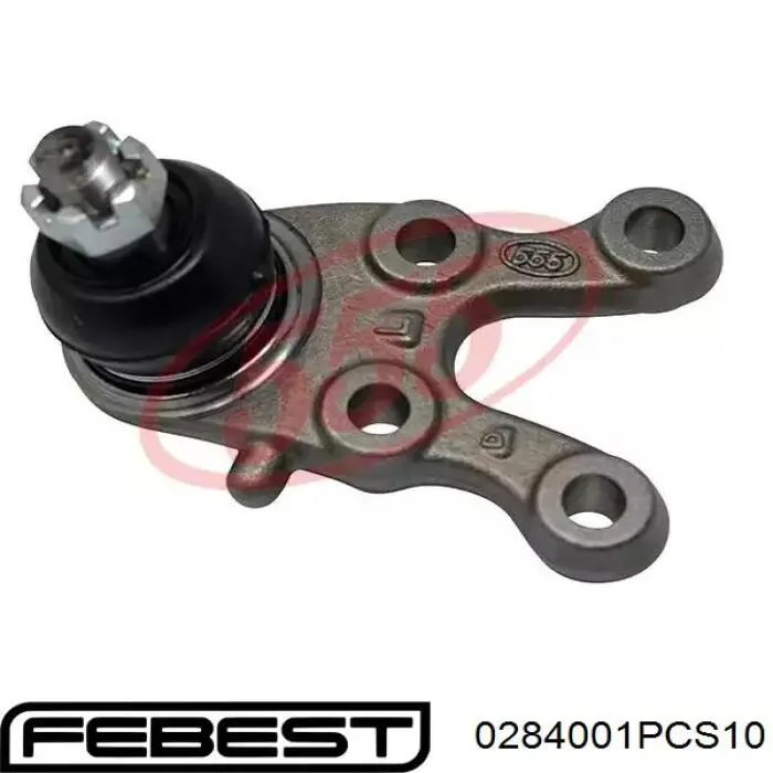 Купить 0284001PCS10 Febest Шпилька колесная передняя
