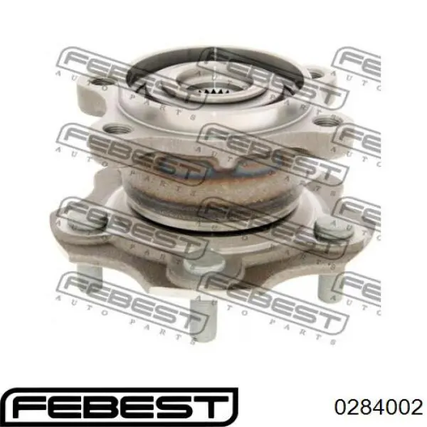 Болт ступицы 0284002 Febest