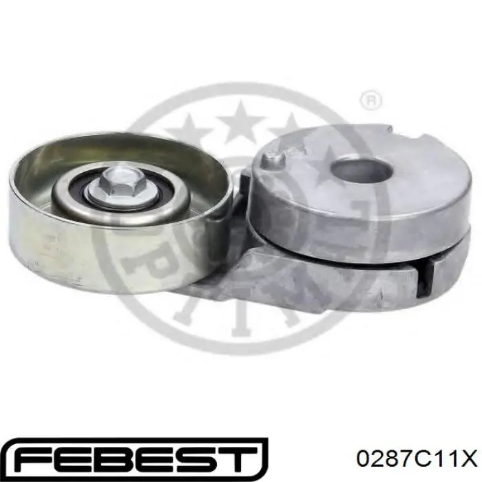 Натяжная планка поликлинового ремня Febest 0287C11X