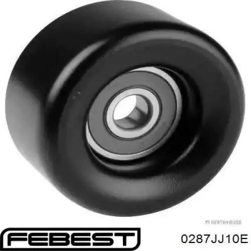 Ролик натяжителя приводного ремня Febest 0287JJ10E
