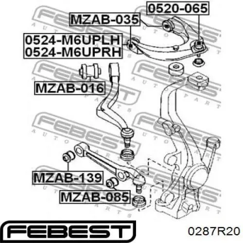 Rolo parasita da correia de transmissão para Nissan Terrano (R20)