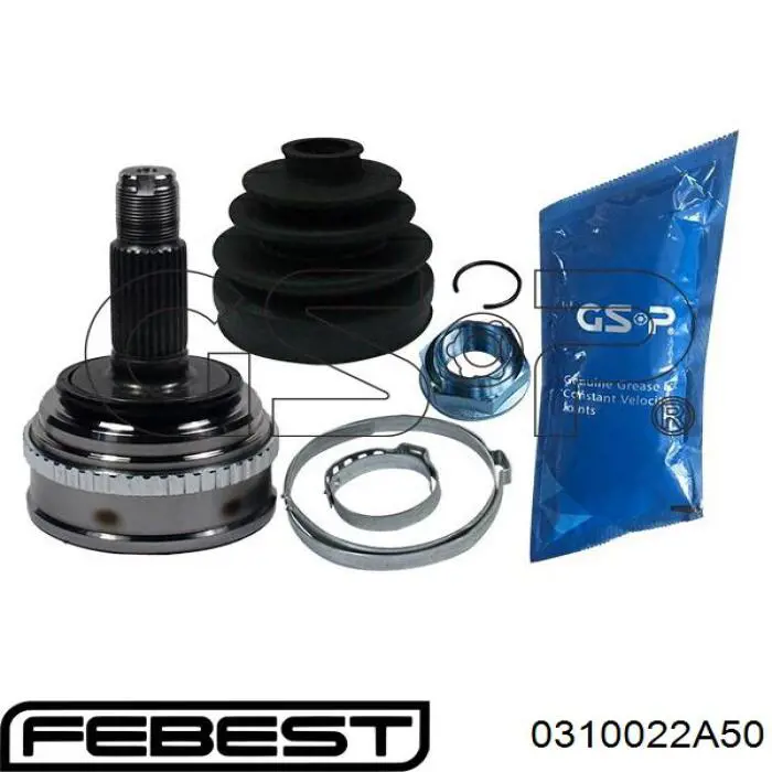Граната колесная Febest 0310022A50 цена, от 347.77 USD