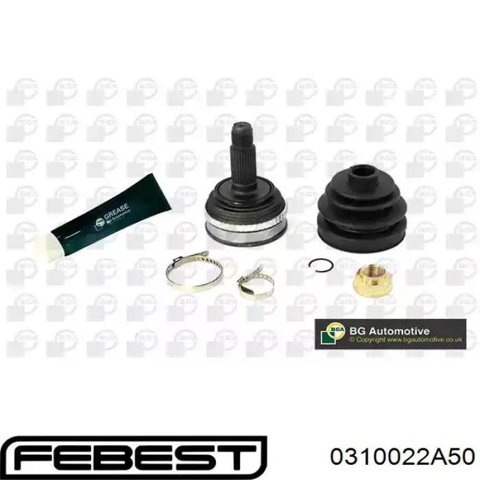 Купить 0310022A50 Febest Внешняя граната
