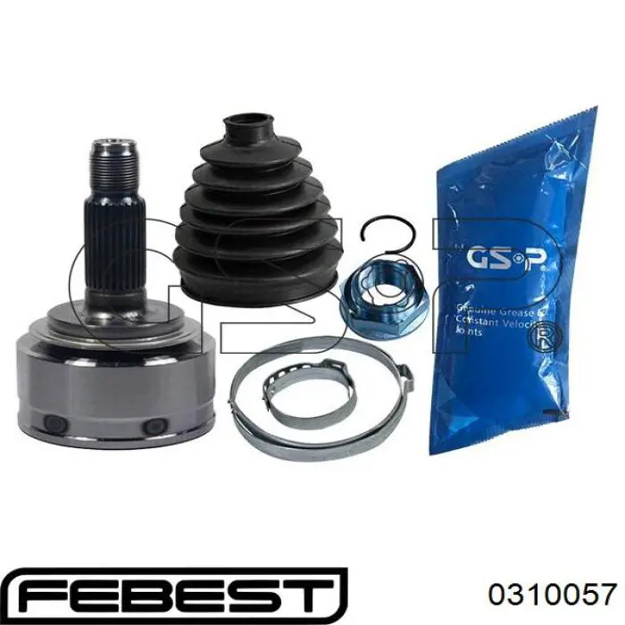 Купить 0310057 Febest Внешняя граната