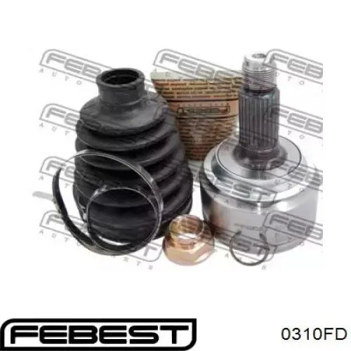 Граната колесная Febest 0310FD цена, от 34.52 USD