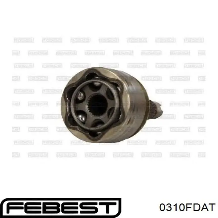 Купить 0310FDAT Febest Внешняя граната
