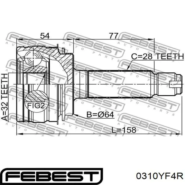 Купить 42330SZA305 Honda ШРУС наружный задний