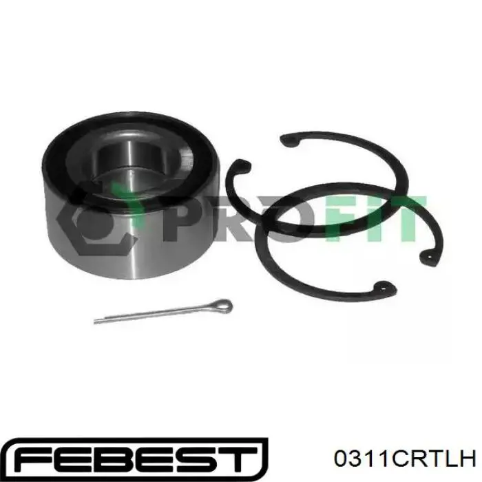 ШРУС внутренний передний левый Febest 0311CRTLH