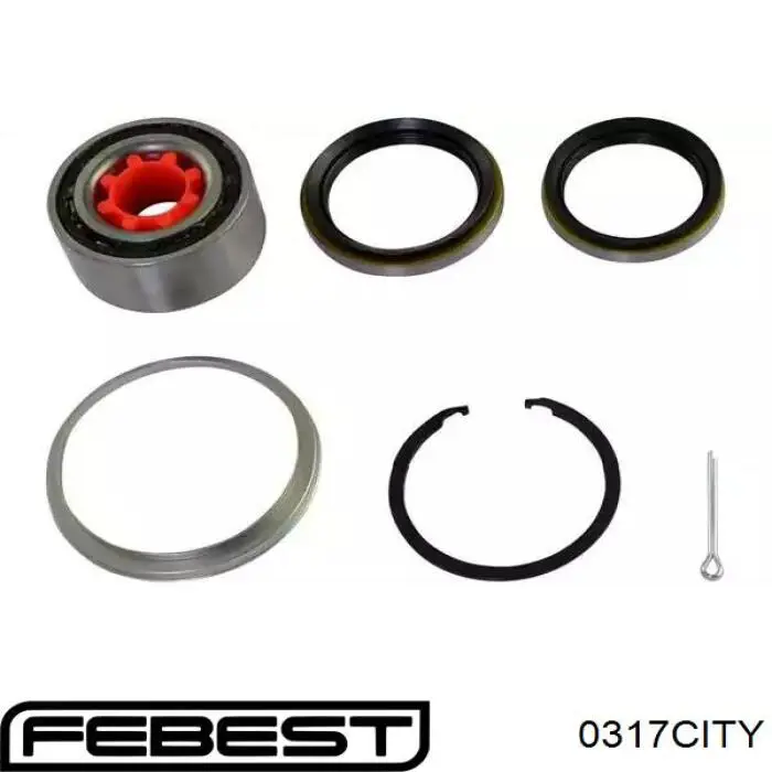 Пыльник ШРУСа наружный 0317CITY Febest