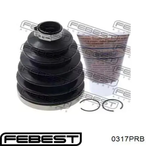 Пыльник ШРУСа передней полуоси наружный Febest 0317PRB