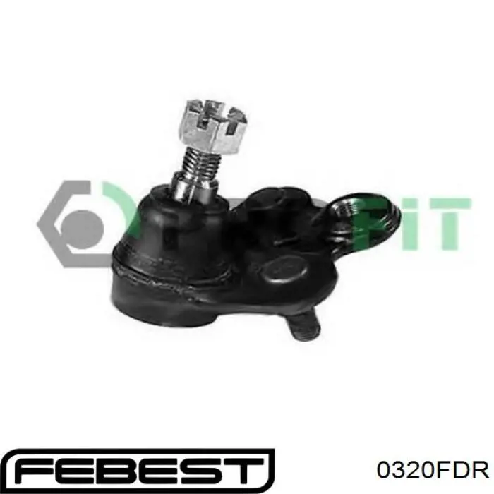 0320FDR Febest Правая нижняя шаровая опора