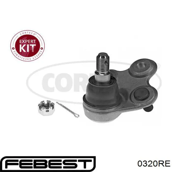 Купить 0320RE Febest Нижняя шаровая опора