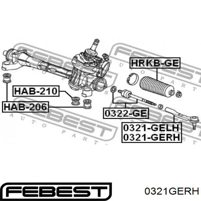 Рулевой наконечник Kamoka 9010152 цена, от 12.11 USD