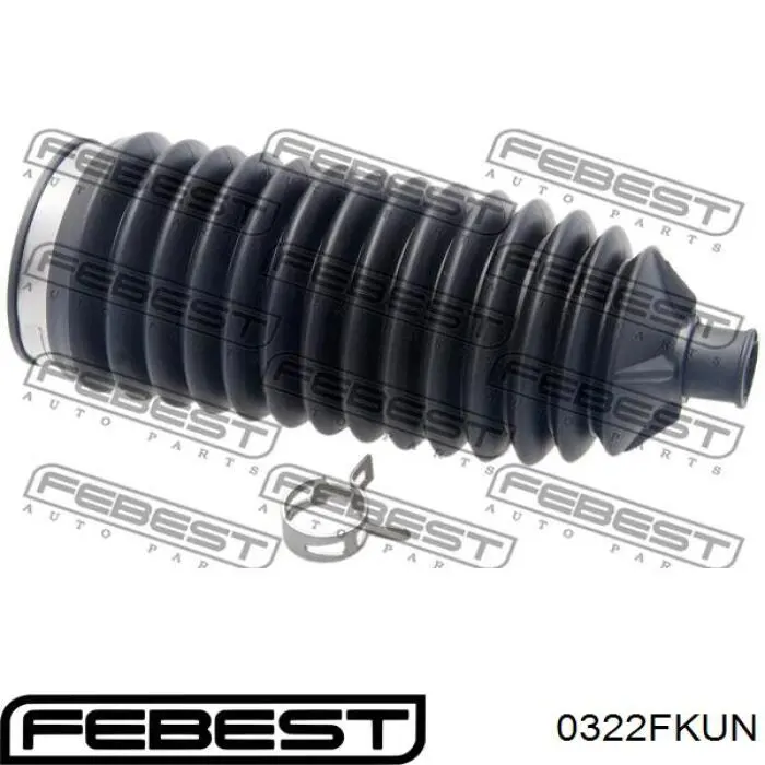 Купить 0322FKUN Febest Тяга рулевая правая