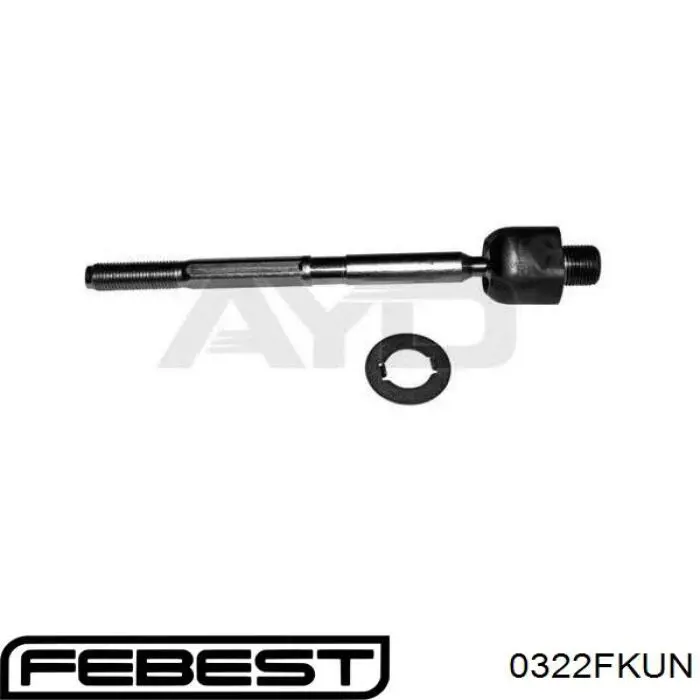 Тяга рулевая правая 0322FKUN Febest