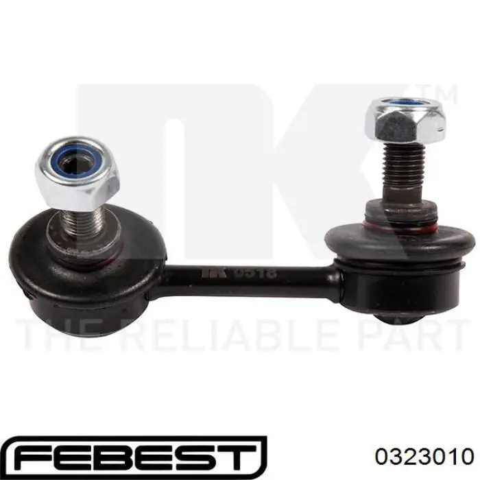Купить 0323010 Febest Солдатик стабилизатора, переднего, левый
