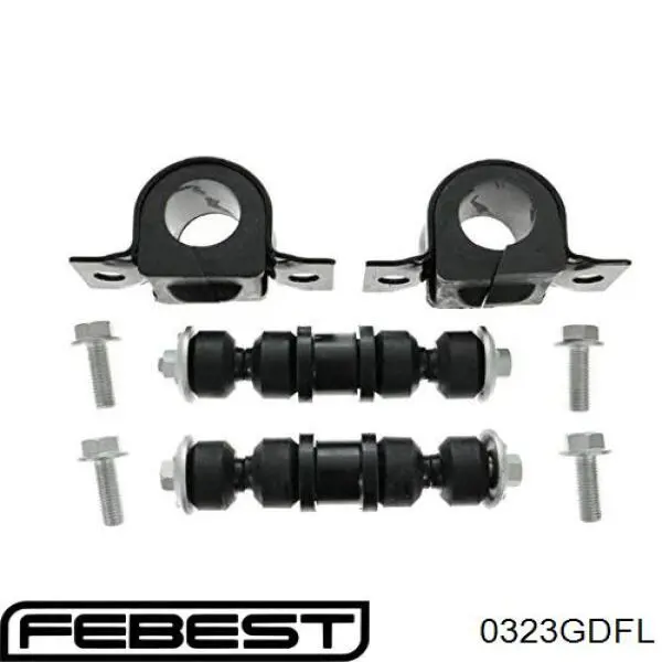 Стойка переднего стабилизатора левая 0323GDFL Febest