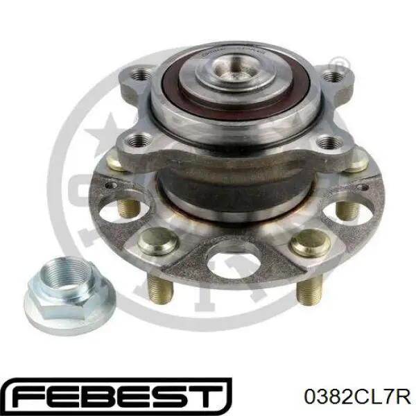 Купить 0382CL7R Febest Задняя шпиндель