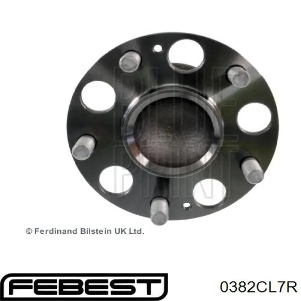 Задняя ступица 0382CL7R Febest
