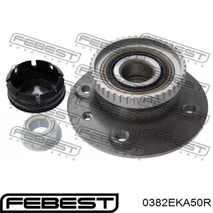Задняя ступица 0382EKA50R Febest