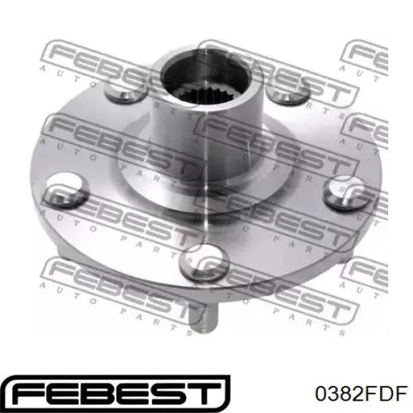 0382FDF Febest Ступица колеса передняя