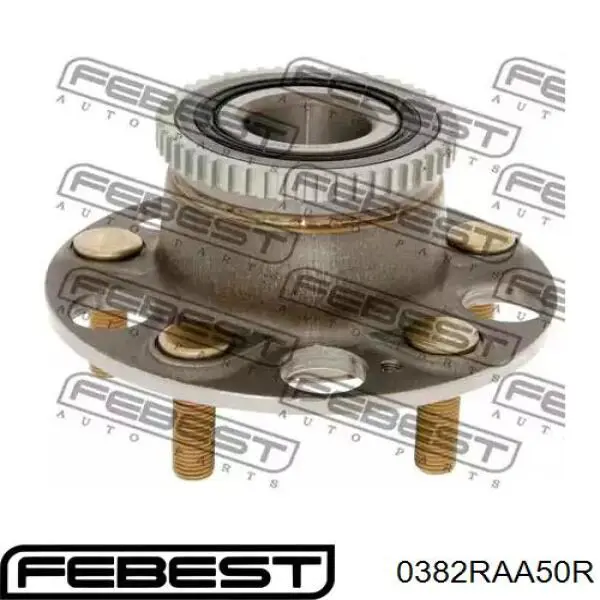 Купить 0382RAA50R Febest Задняя шпиндель