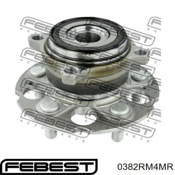 0382RM4MR Febest cubo traseiro