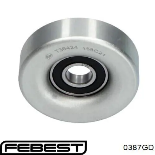 Купить 0387GD Febest Натяжной ролик