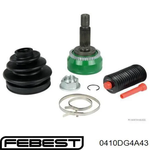 Купить 0410DG4A43 Febest Внешняя граната