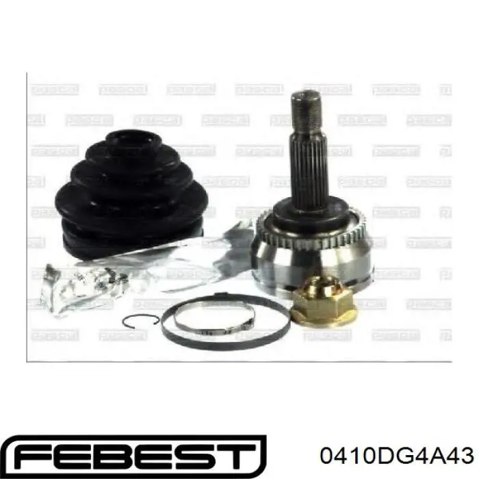 ШРУС наружный передний 0410DG4A43 Febest
