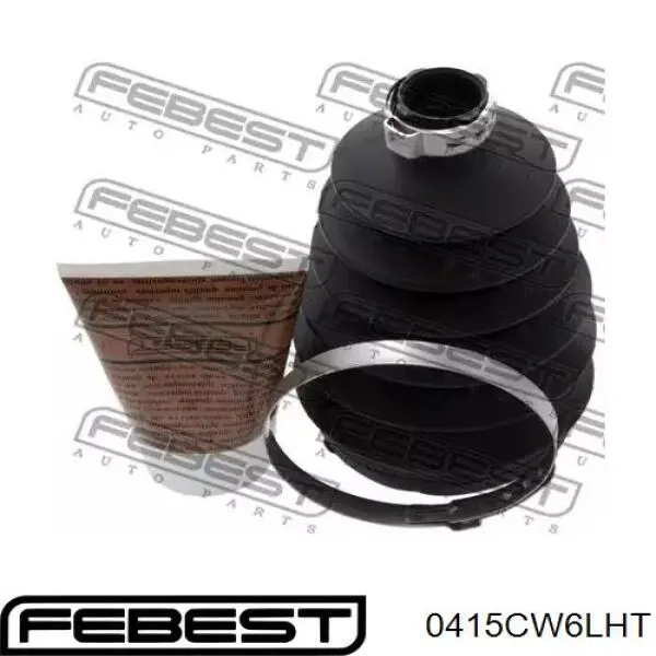 Купить 0415CW6LHT Febest Пыльник ШРУСа внутренний, передней полуоси, левый